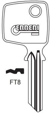 EBAUCHE DE CLE PLATE