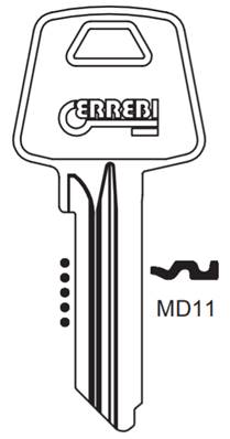 EBAUCHE DE CLE PLATE 