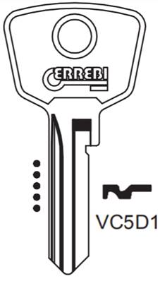 EBAUCHE DE CLE PLATE