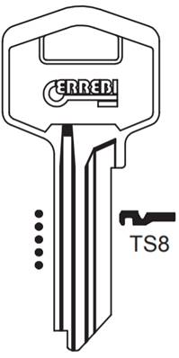 EBAUCHE DE CLE PLATE