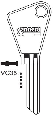 EBAUCHE DE CLE PLATE