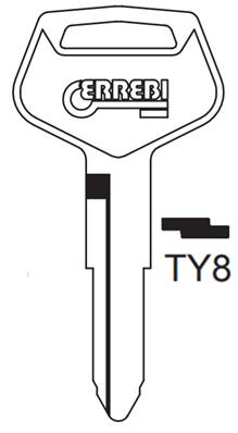 EBAUCHE DE CLE PLATE