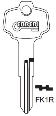 EBAUCHE DE CLE PLATE