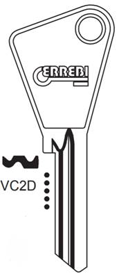 EBAUCHE DE CLE PLATE