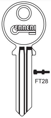 EBAUCHE DE CLE PLATE