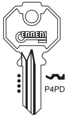 EBAUCHE DE CLE PLATE