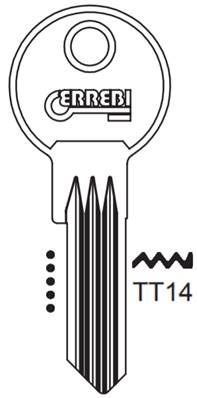 EBAUCHE DE CLE PLATE