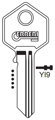 EBAUCHE DE CLE PLATE