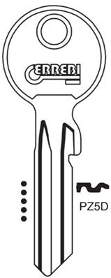 EBAUCHE DE CLE PLATE