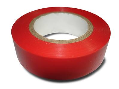 RUBAN ISOLANT PVC 19MMX20M ROUGE