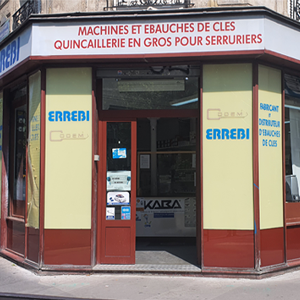 Quincaillerie en gros pour serruriers Errebi Codem Paris